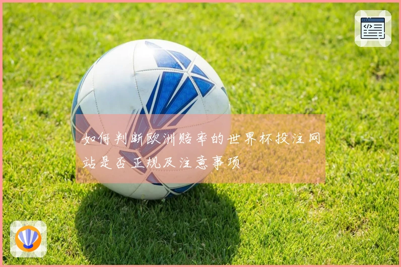 如何判断欧洲赔率的世界杯投注网站是否正规及注意事项