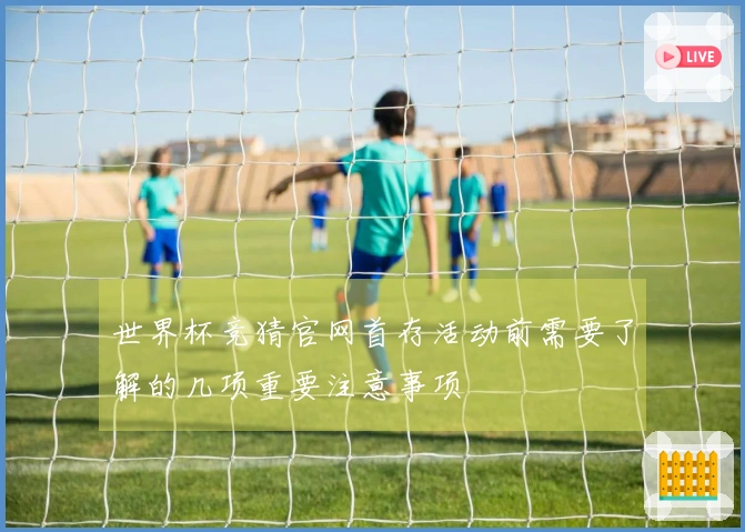 世界杯竞猜官网首存活动前需要了解的几项重要注意事项